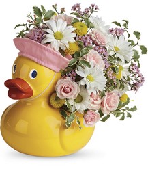Teleflora's Sweet Little Ducky Bouquet from Swindler and Sons Florists in Wilmington, OH